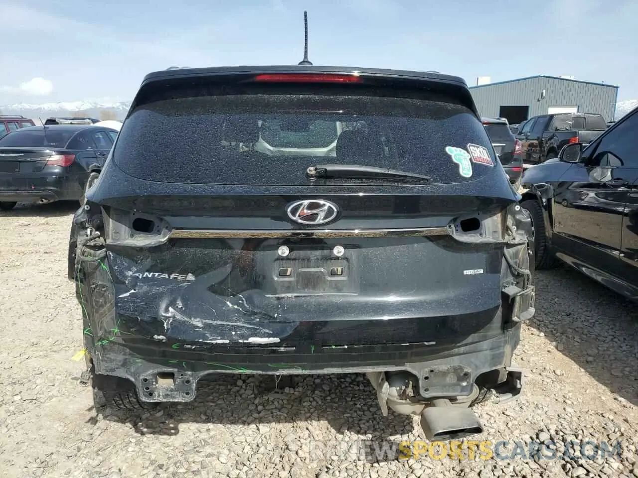 6 Photograph of a damaged car 5NMS2CADXKH036349 HYUNDAI SANTA FE 2019