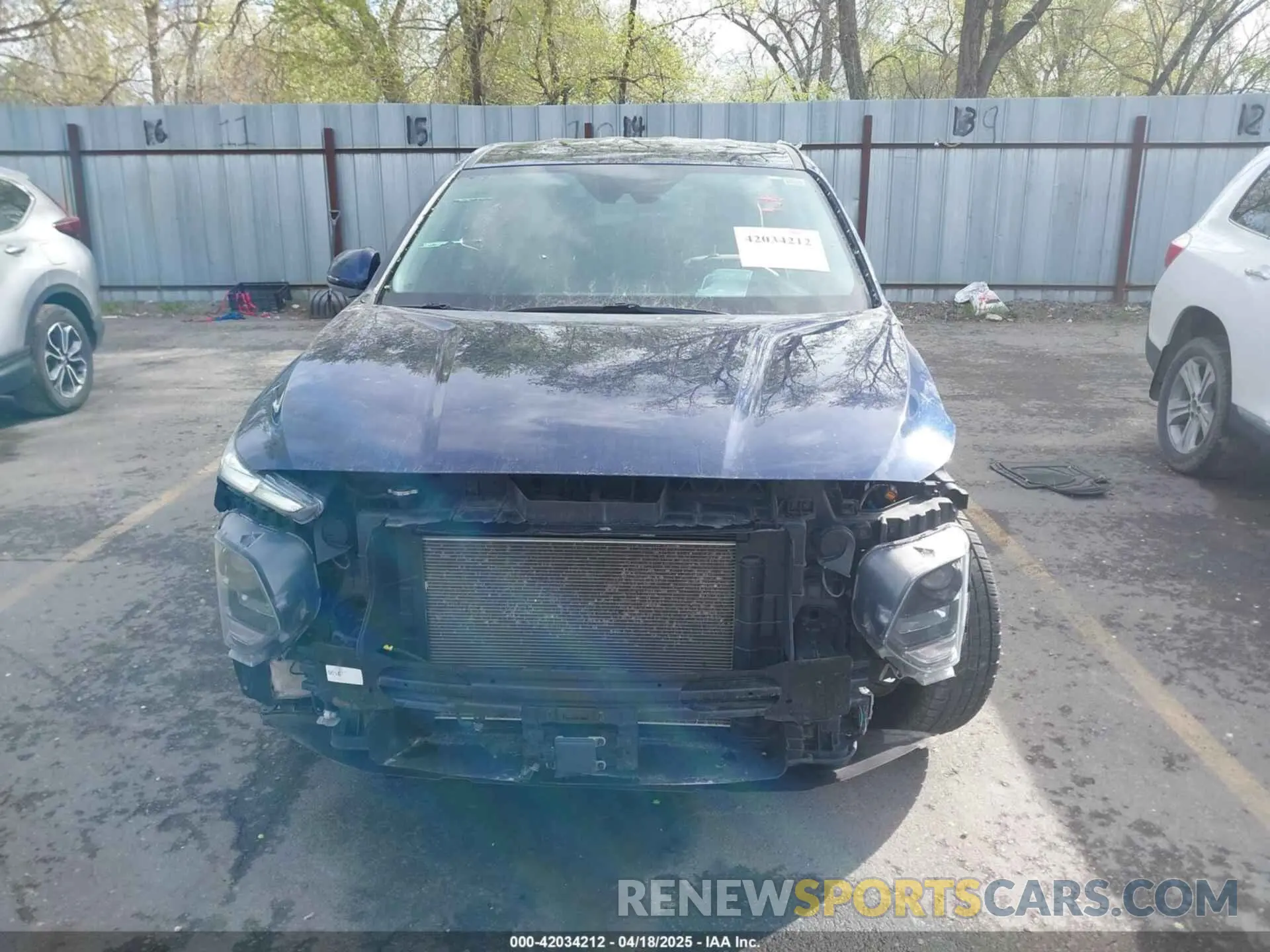 12 Photograph of a damaged car 5NMS2CADXKH121482 HYUNDAI SANTA FE 2019
