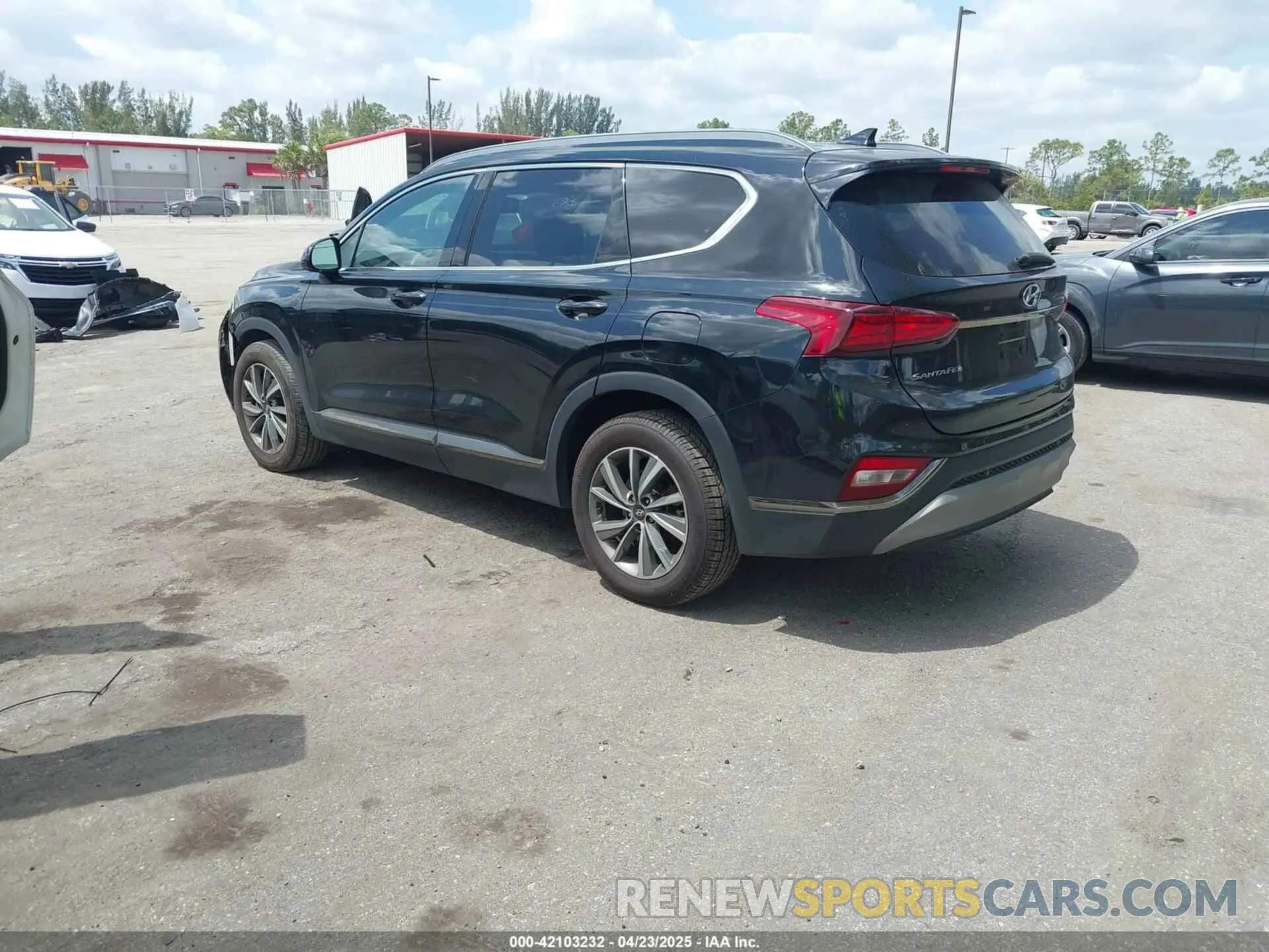 3 Photograph of a damaged car 5NMS33AD0KH023929 HYUNDAI SANTA FE 2019