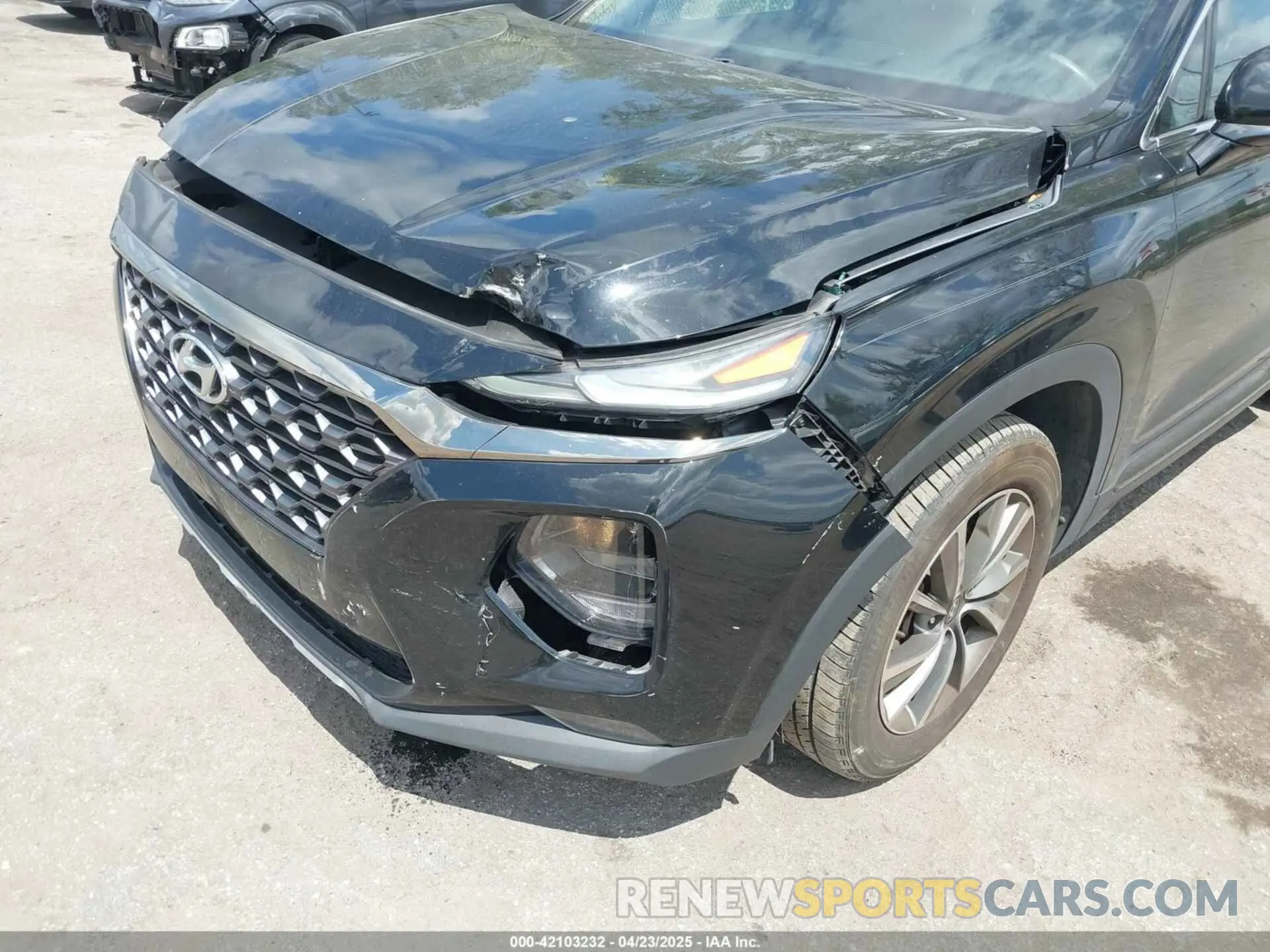 6 Photograph of a damaged car 5NMS33AD0KH023929 HYUNDAI SANTA FE 2019