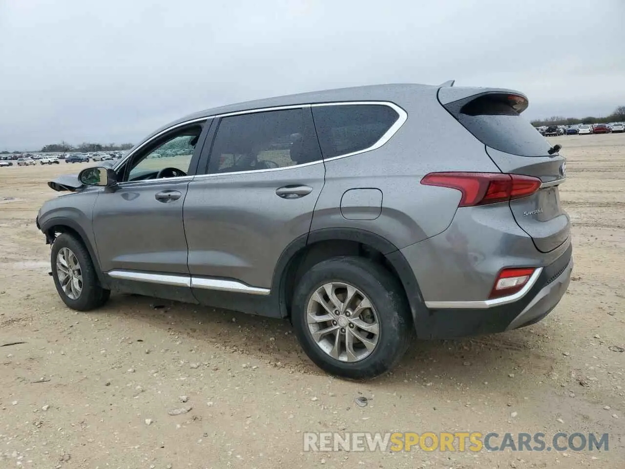 2 Photograph of a damaged car 5NMS33AD0KH055473 HYUNDAI SANTA FE 2019