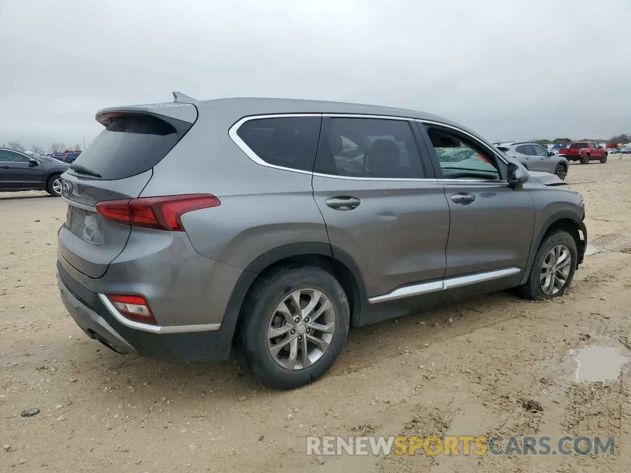 3 Photograph of a damaged car 5NMS33AD0KH055473 HYUNDAI SANTA FE 2019