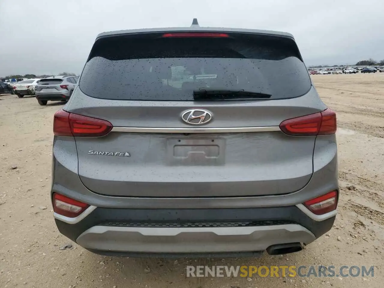 6 Photograph of a damaged car 5NMS33AD0KH055473 HYUNDAI SANTA FE 2019