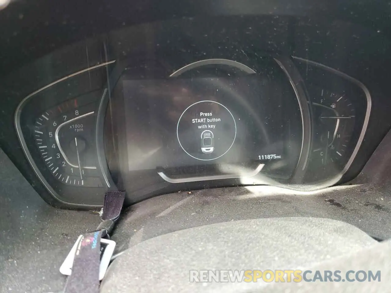 9 Photograph of a damaged car 5NMS33AD0KH055473 HYUNDAI SANTA FE 2019
