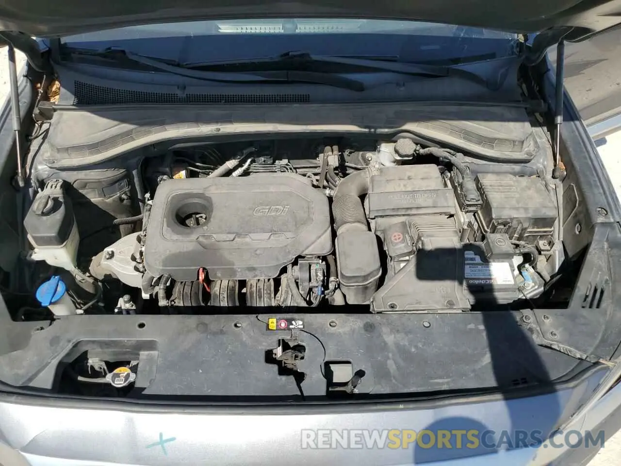 12 Photograph of a damaged car 5NMS33AD0KH128048 HYUNDAI SANTA FE 2019