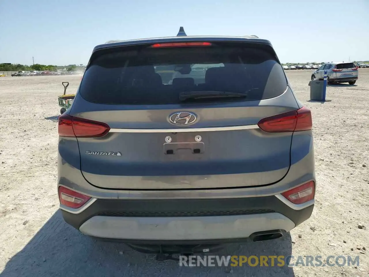 6 Photograph of a damaged car 5NMS33AD0KH128048 HYUNDAI SANTA FE 2019