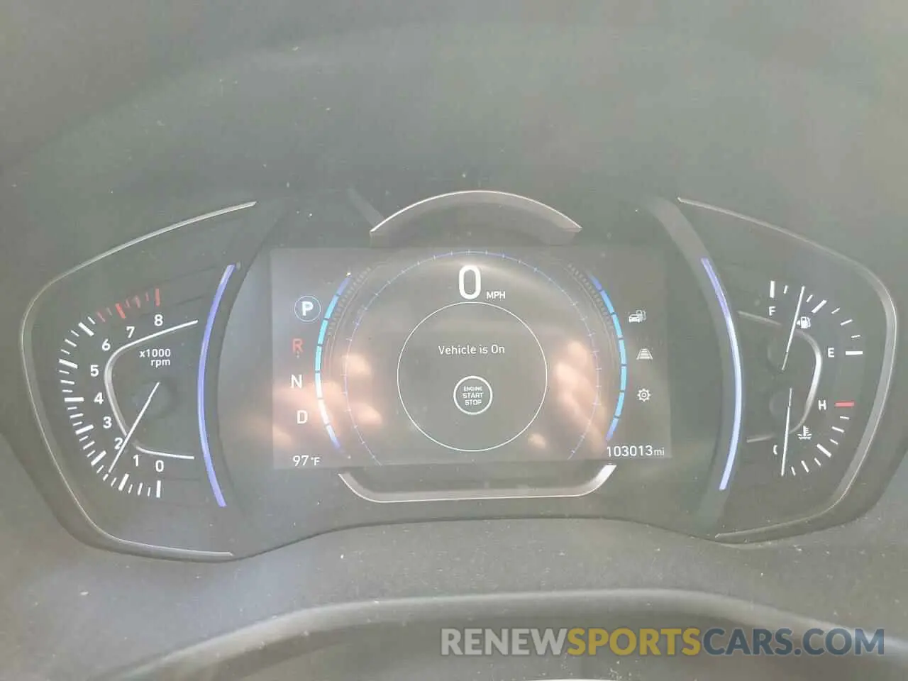 9 Photograph of a damaged car 5NMS33AD0KH128048 HYUNDAI SANTA FE 2019