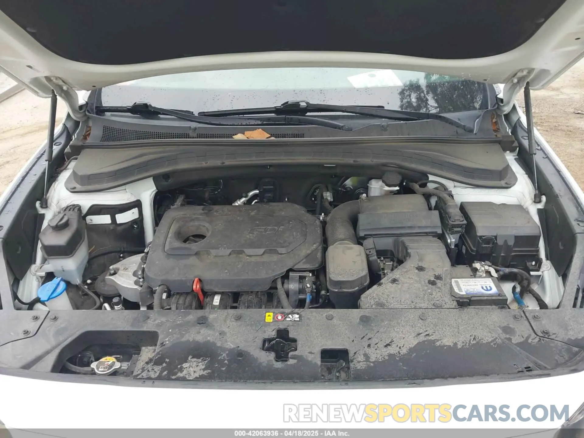 10 Photograph of a damaged car 5NMS33AD2KH090421 HYUNDAI SANTA FE 2019