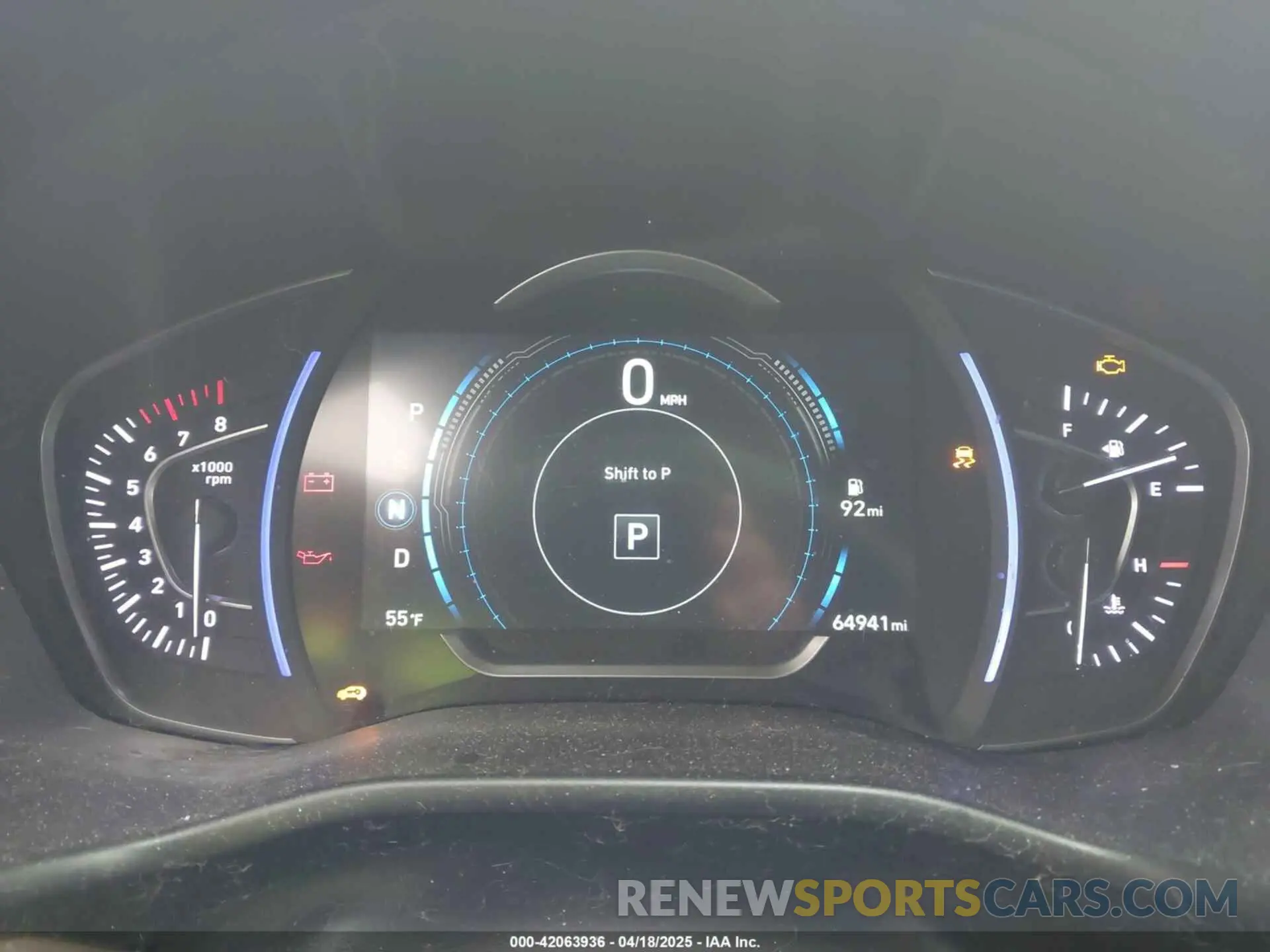 7 Photograph of a damaged car 5NMS33AD2KH090421 HYUNDAI SANTA FE 2019