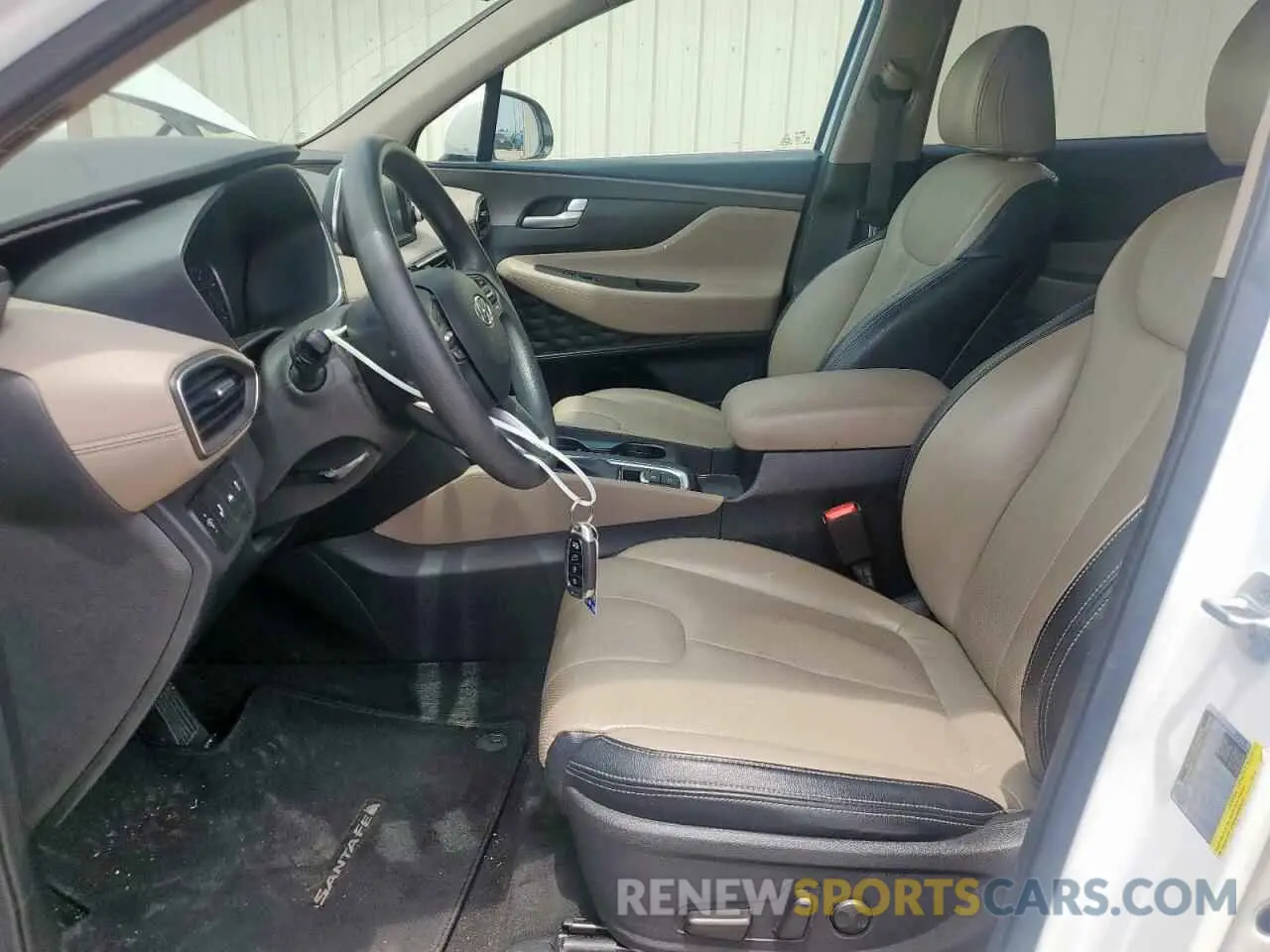 7 Photograph of a damaged car 5NMS33AD2KH096638 HYUNDAI SANTA FE 2019