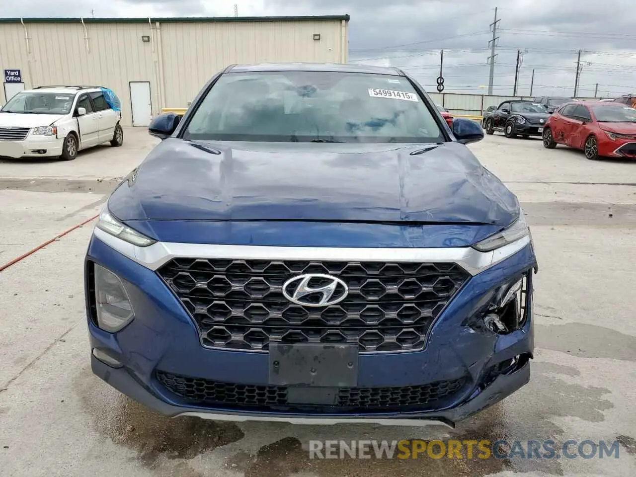 5 Photograph of a damaged car 5NMS33AD3KH011760 HYUNDAI SANTA FE 2019