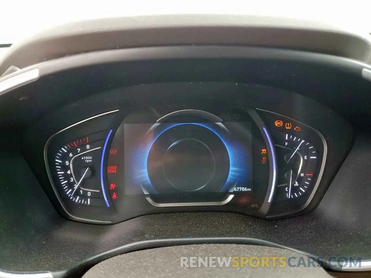 9 Photograph of a damaged car 5NMS33AD3KH011760 HYUNDAI SANTA FE 2019