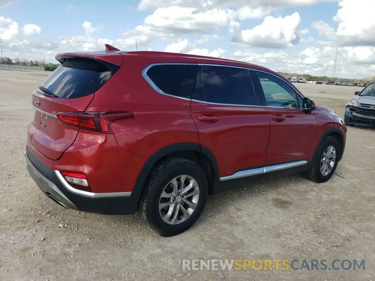3 Photograph of a damaged car 5NMS33AD4KH005367 HYUNDAI SANTA FE 2019