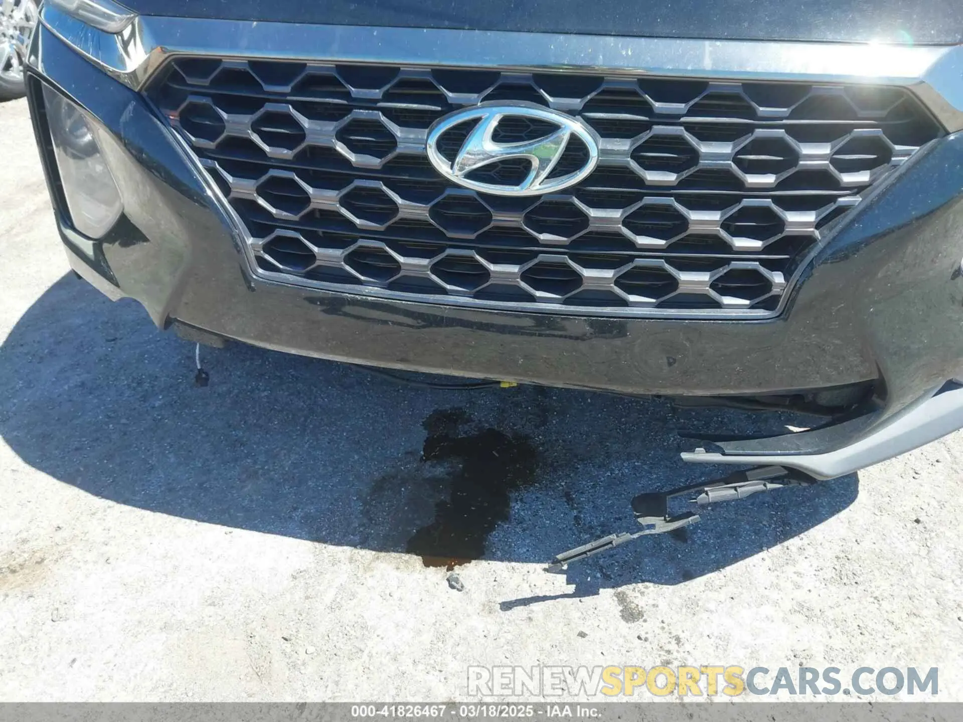 6 Photograph of a damaged car 5NMS33AD4KH046114 HYUNDAI SANTA FE 2019