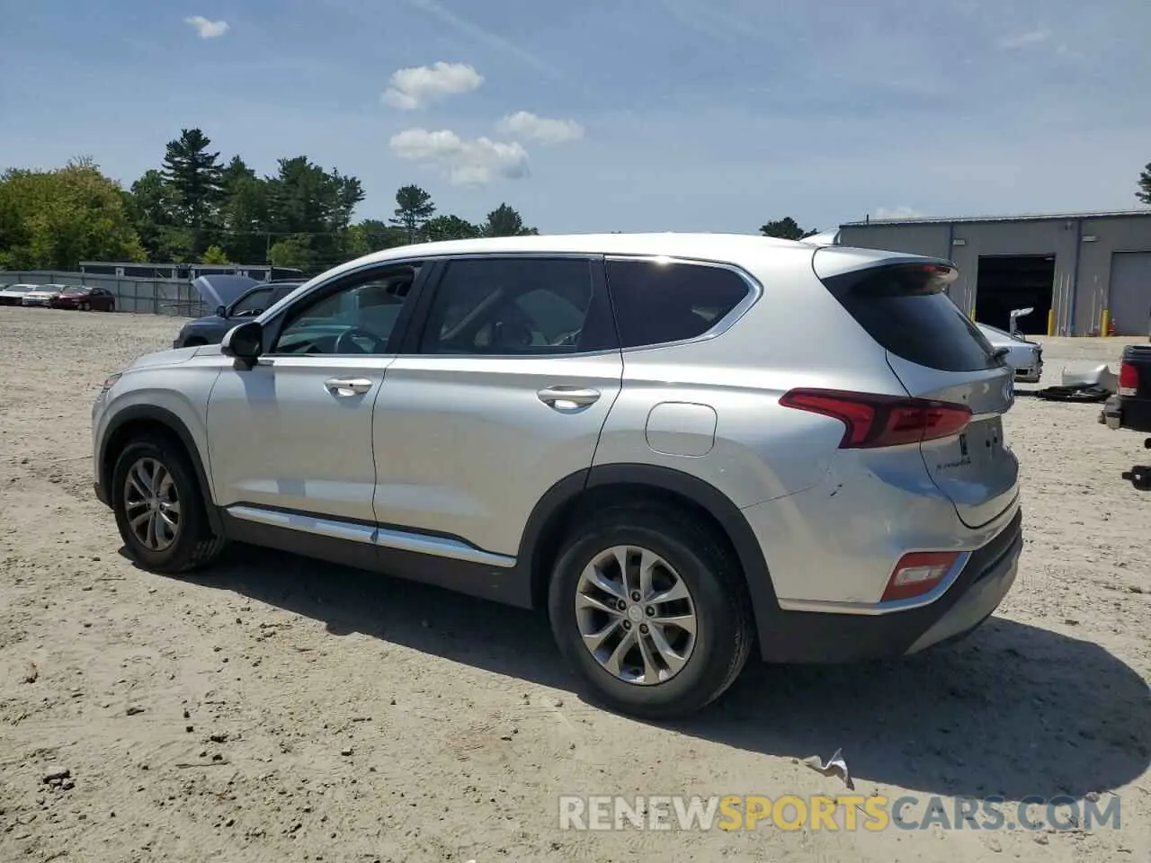 2 Photograph of a damaged car 5NMS33AD4KH048655 HYUNDAI SANTA FE 2019