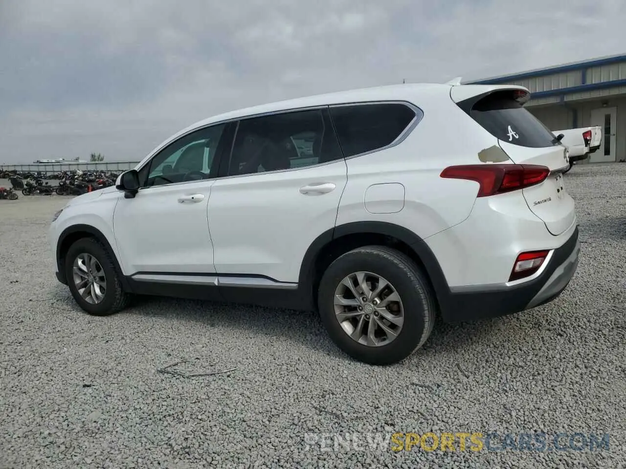 2 Photograph of a damaged car 5NMS33AD6KH004141 HYUNDAI SANTA FE 2019