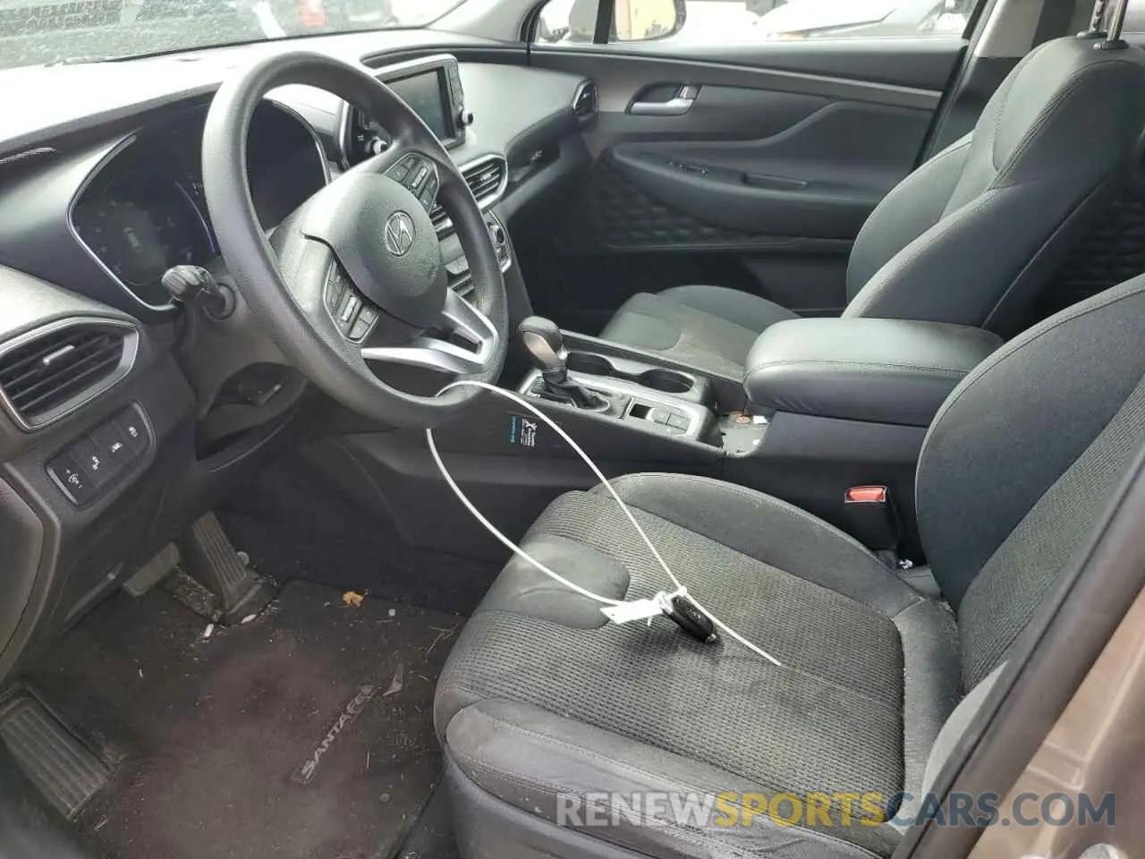 7 Photograph of a damaged car 5NMS33AD6KH006178 HYUNDAI SANTA FE 2019