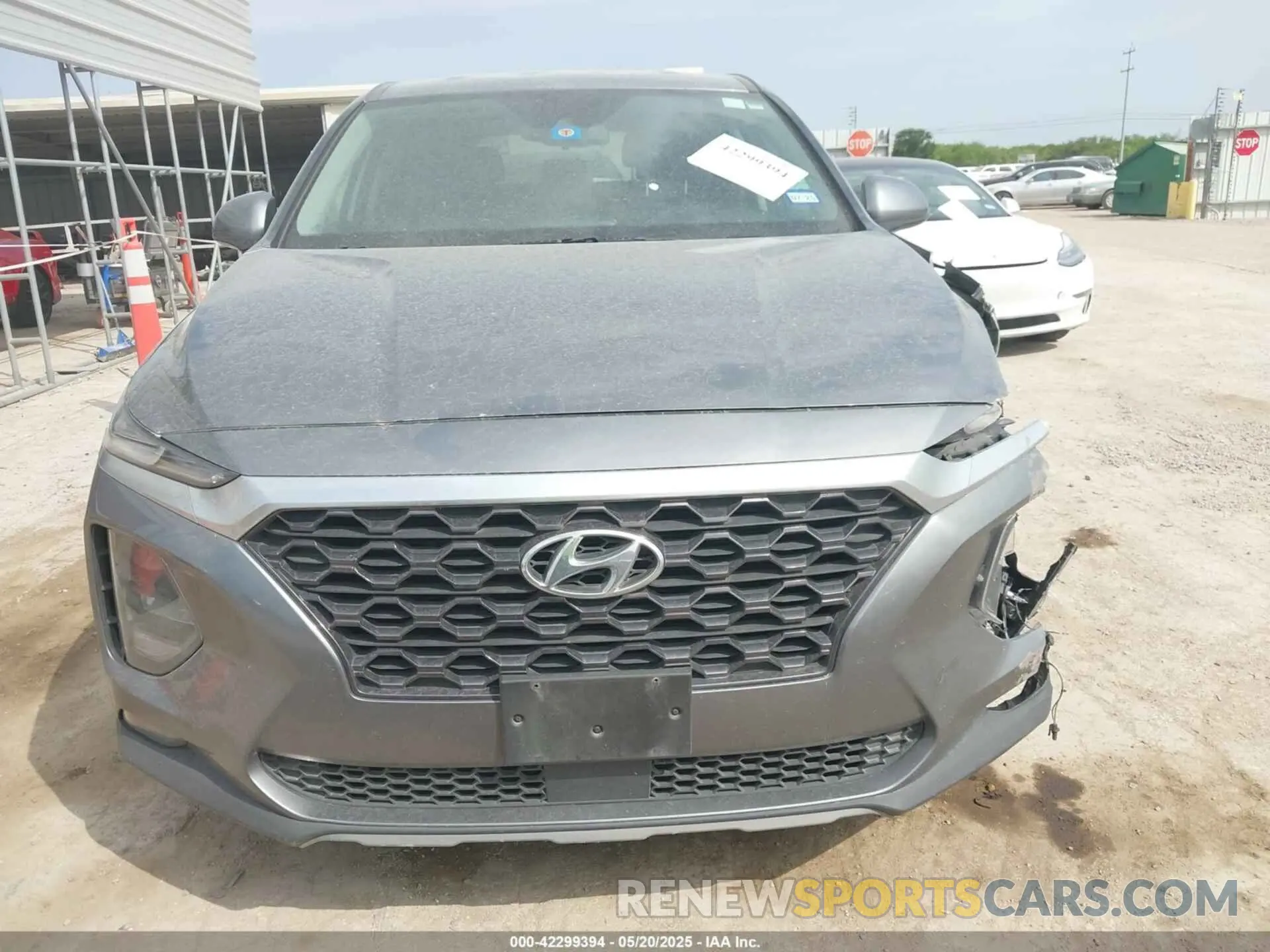 13 Photograph of a damaged car 5NMS33AD6KH067885 HYUNDAI SANTA FE 2019
