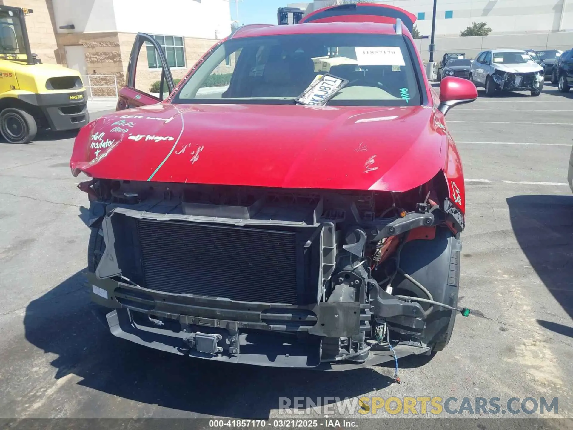 13 Photograph of a damaged car 5NMS33AD7KH113627 HYUNDAI SANTA FE 2019