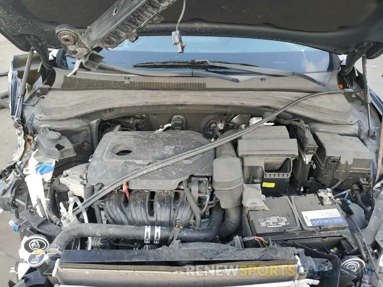 12 Photograph of a damaged car 5NMS33AD7KH114373 HYUNDAI SANTA FE 2019