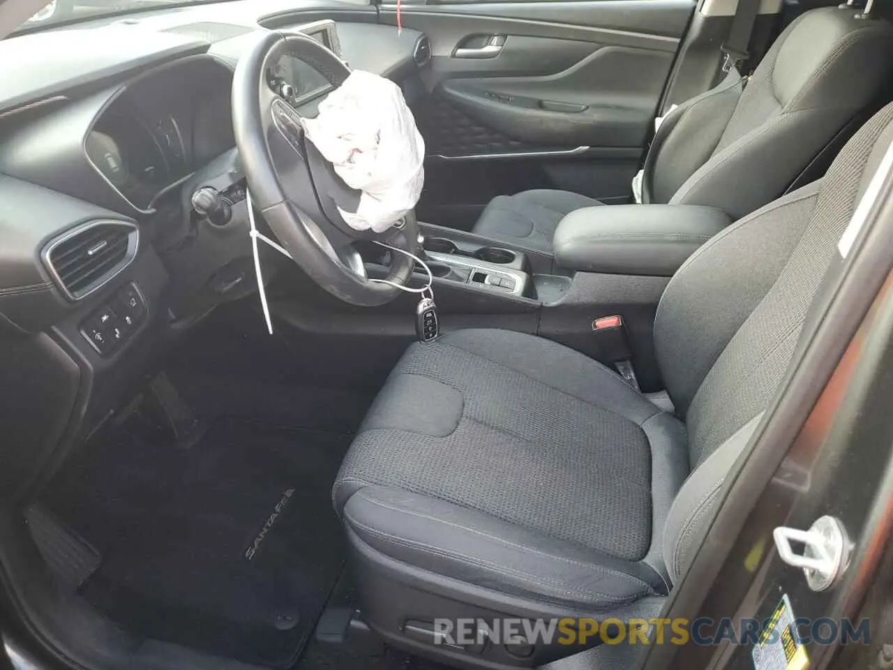 7 Photograph of a damaged car 5NMS33AD7KH114373 HYUNDAI SANTA FE 2019