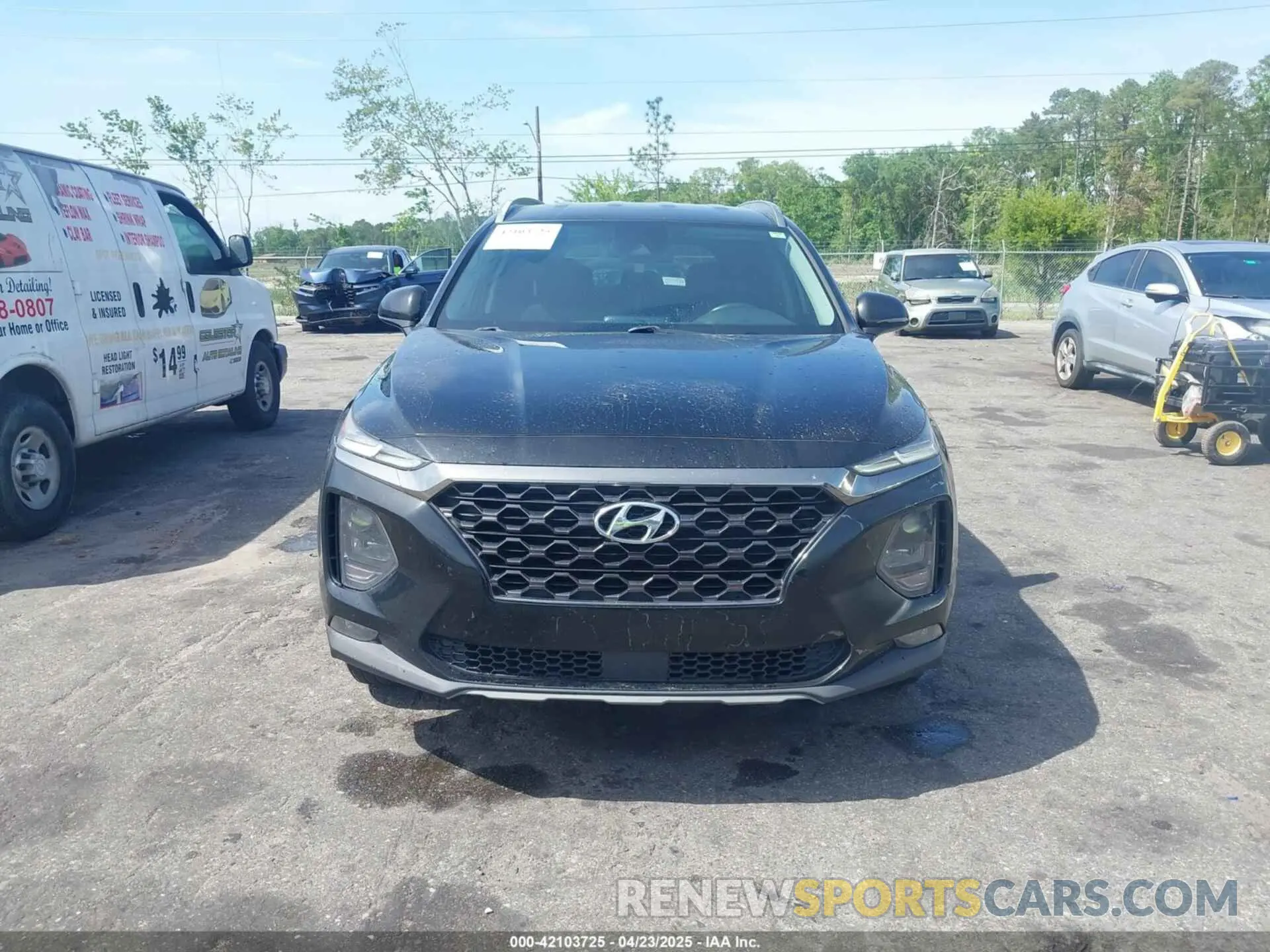 12 Photograph of a damaged car 5NMS33AD8KH026481 HYUNDAI SANTA FE 2019