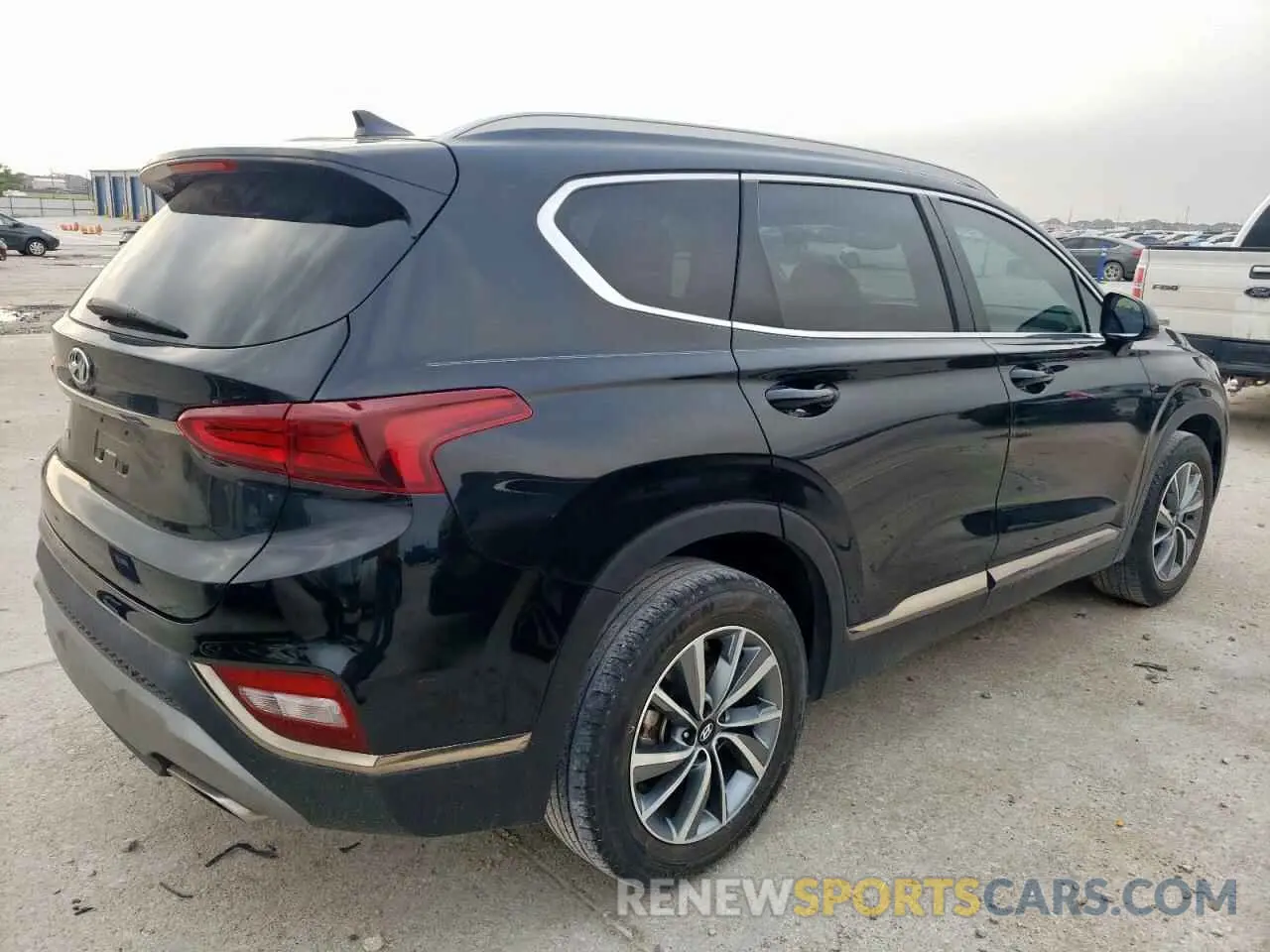 3 Photograph of a damaged car 5NMS33AD8KH054216 HYUNDAI SANTA FE 2019