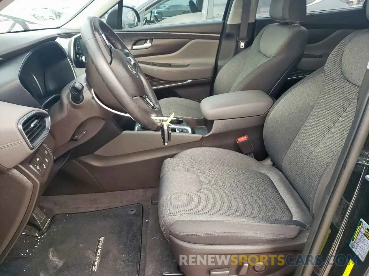 7 Photograph of a damaged car 5NMS33AD8KH054216 HYUNDAI SANTA FE 2019