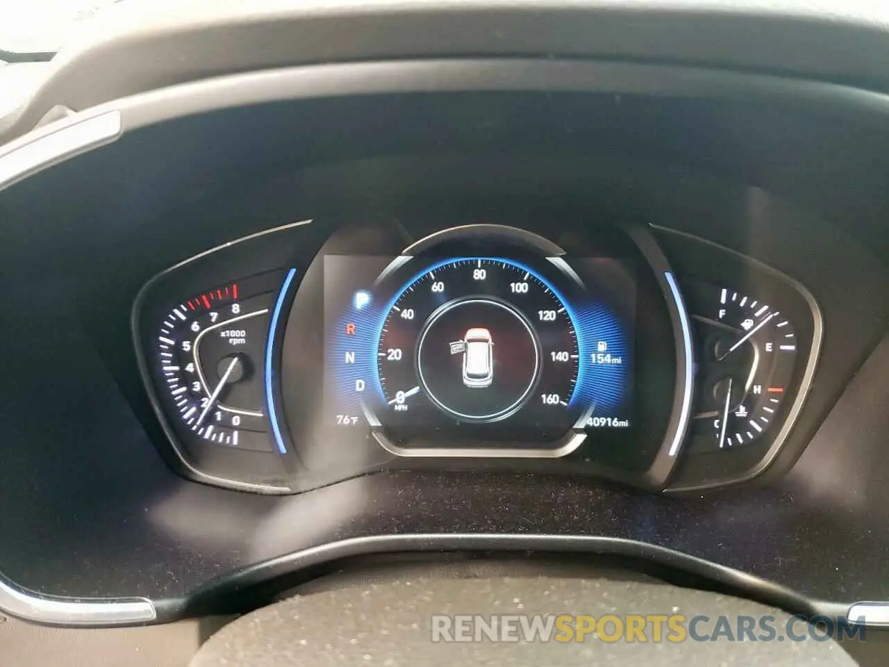 9 Photograph of a damaged car 5NMS33AD8KH054216 HYUNDAI SANTA FE 2019