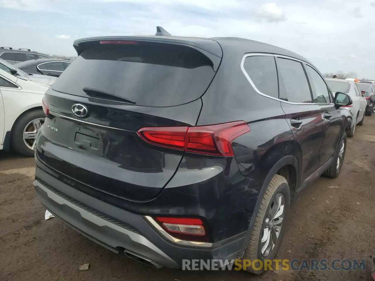 3 Photograph of a damaged car 5NMS33AD8KH054362 HYUNDAI SANTA FE 2019