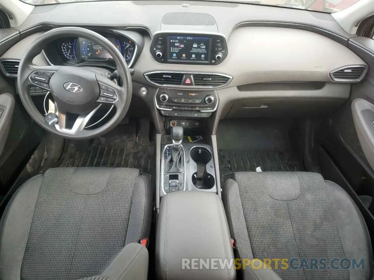 8 Photograph of a damaged car 5NMS33AD8KH054362 HYUNDAI SANTA FE 2019