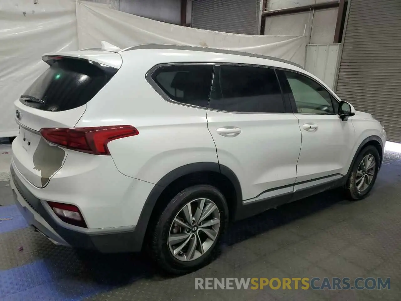 3 Photograph of a damaged car 5NMS33AD8KH064356 HYUNDAI SANTA FE 2019