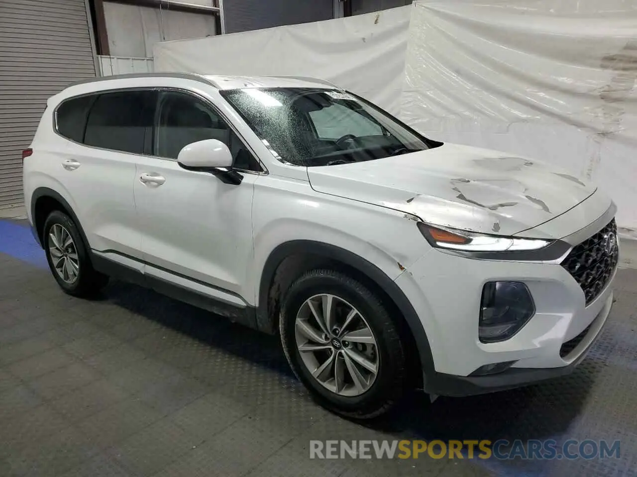4 Photograph of a damaged car 5NMS33AD8KH064356 HYUNDAI SANTA FE 2019
