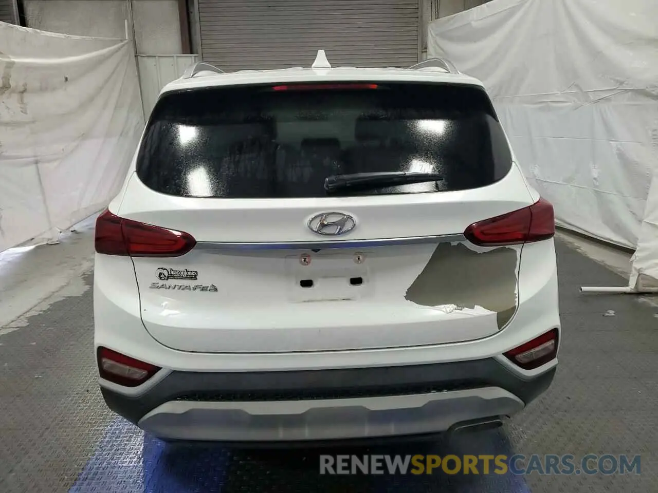 6 Photograph of a damaged car 5NMS33AD8KH064356 HYUNDAI SANTA FE 2019