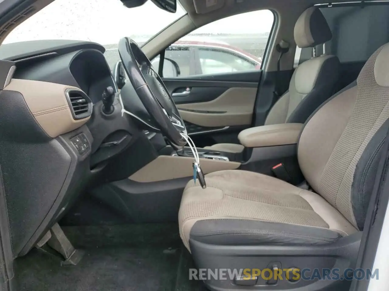 7 Photograph of a damaged car 5NMS33AD8KH064356 HYUNDAI SANTA FE 2019