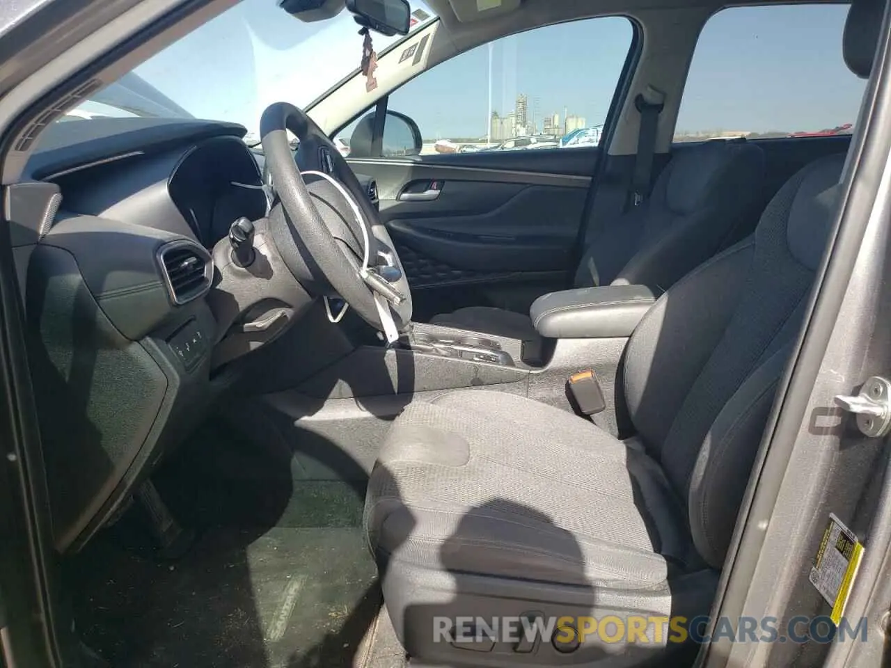 7 Photograph of a damaged car 5NMS33AD9KH003050 HYUNDAI SANTA FE 2019