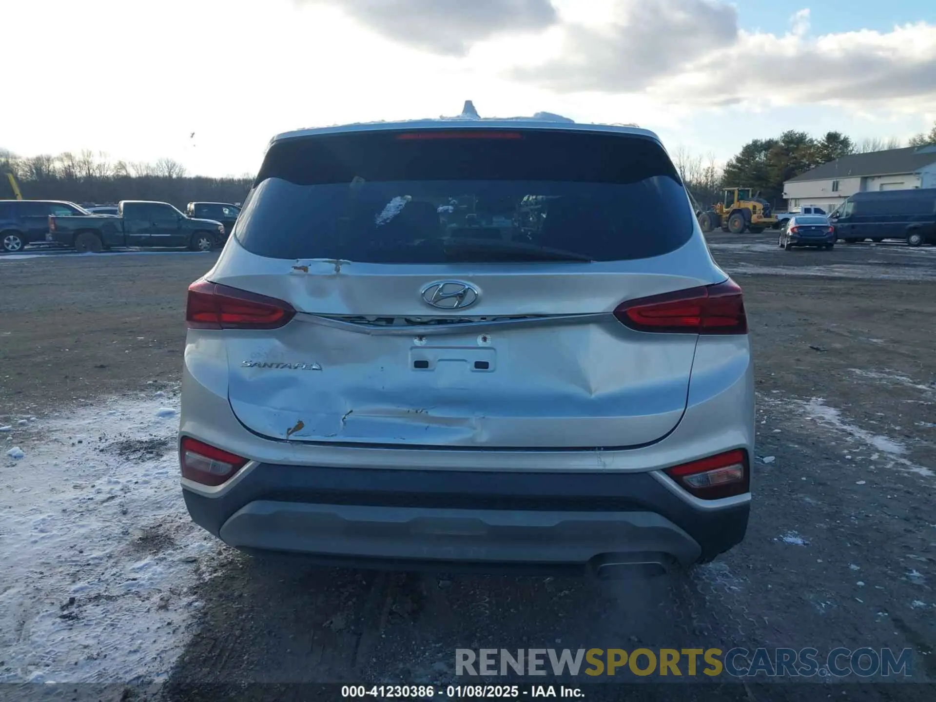 16 Photograph of a damaged car 5NMS33AD9KH033746 HYUNDAI SANTA FE 2019