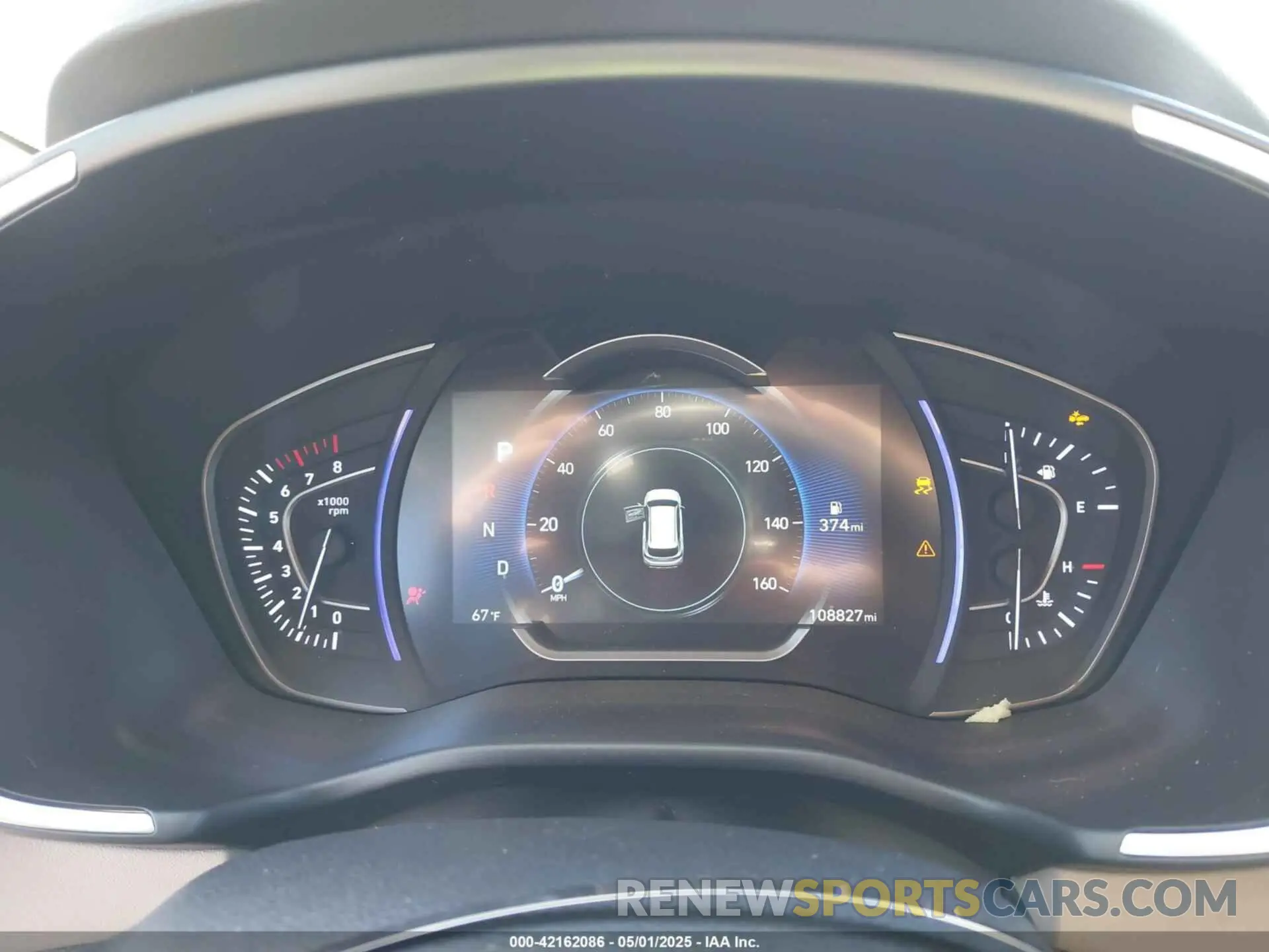 7 Photograph of a damaged car 5NMS33AD9KH035402 HYUNDAI SANTA FE 2019