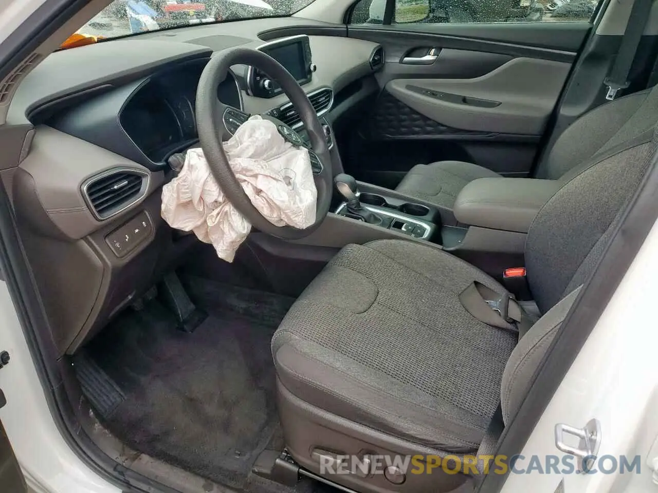 7 Photograph of a damaged car 5NMS33AD9KH110180 HYUNDAI SANTA FE 2019