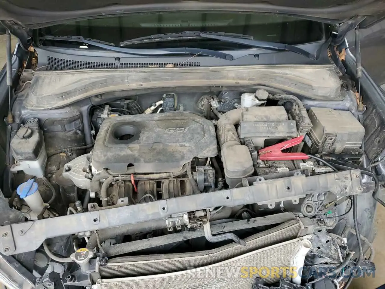 12 Photograph of a damaged car 5NMS33ADXKH001260 HYUNDAI SANTA FE 2019