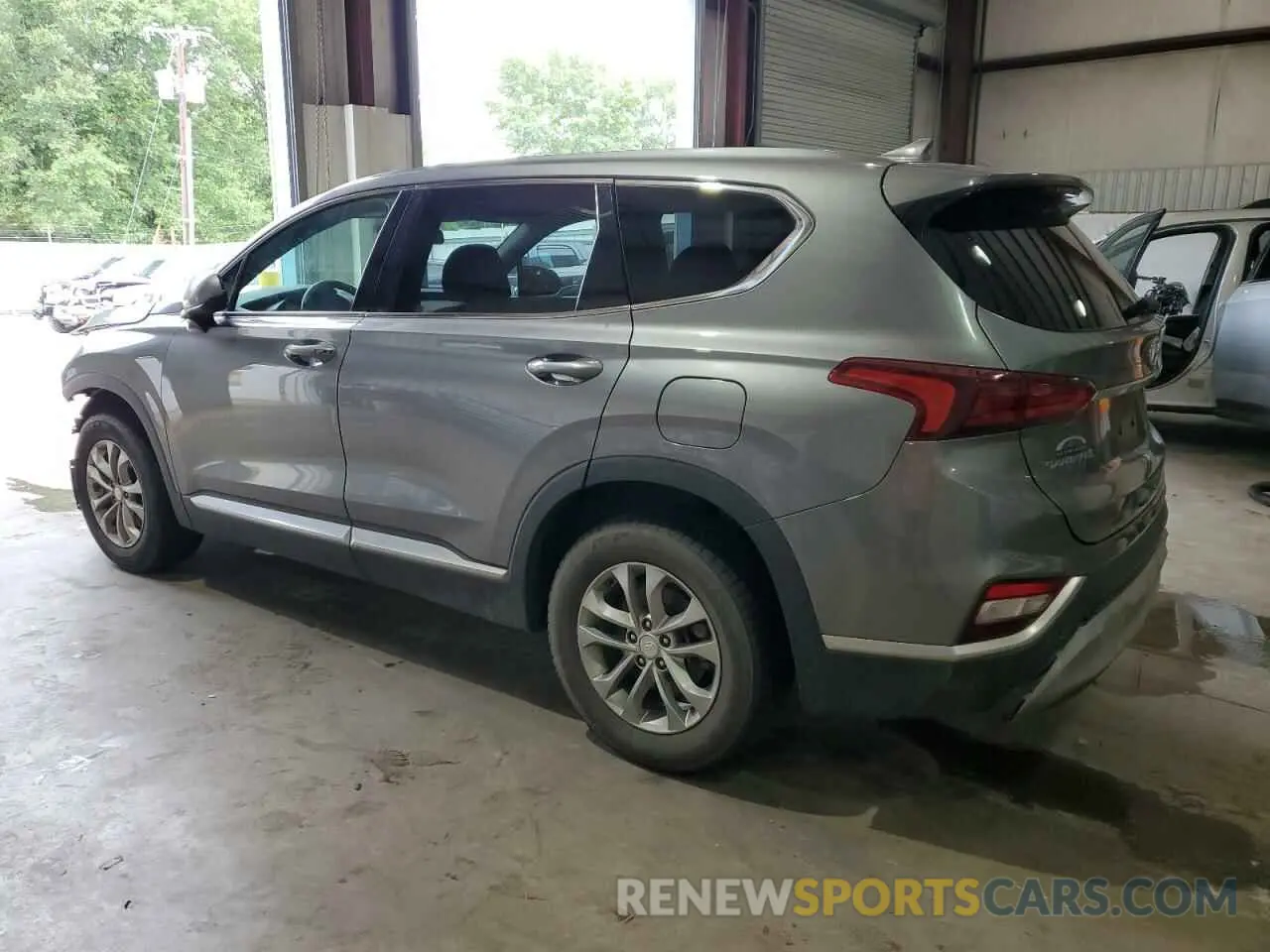 2 Photograph of a damaged car 5NMS33ADXKH001260 HYUNDAI SANTA FE 2019