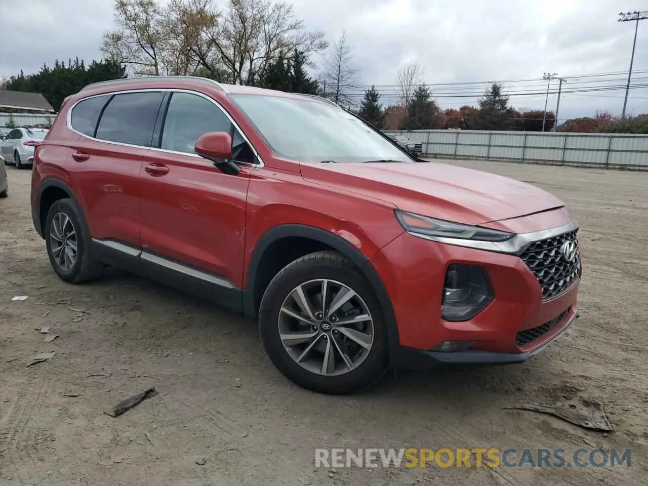 4 Photograph of a damaged car 5NMS33ADXKH021346 HYUNDAI SANTA FE 2019