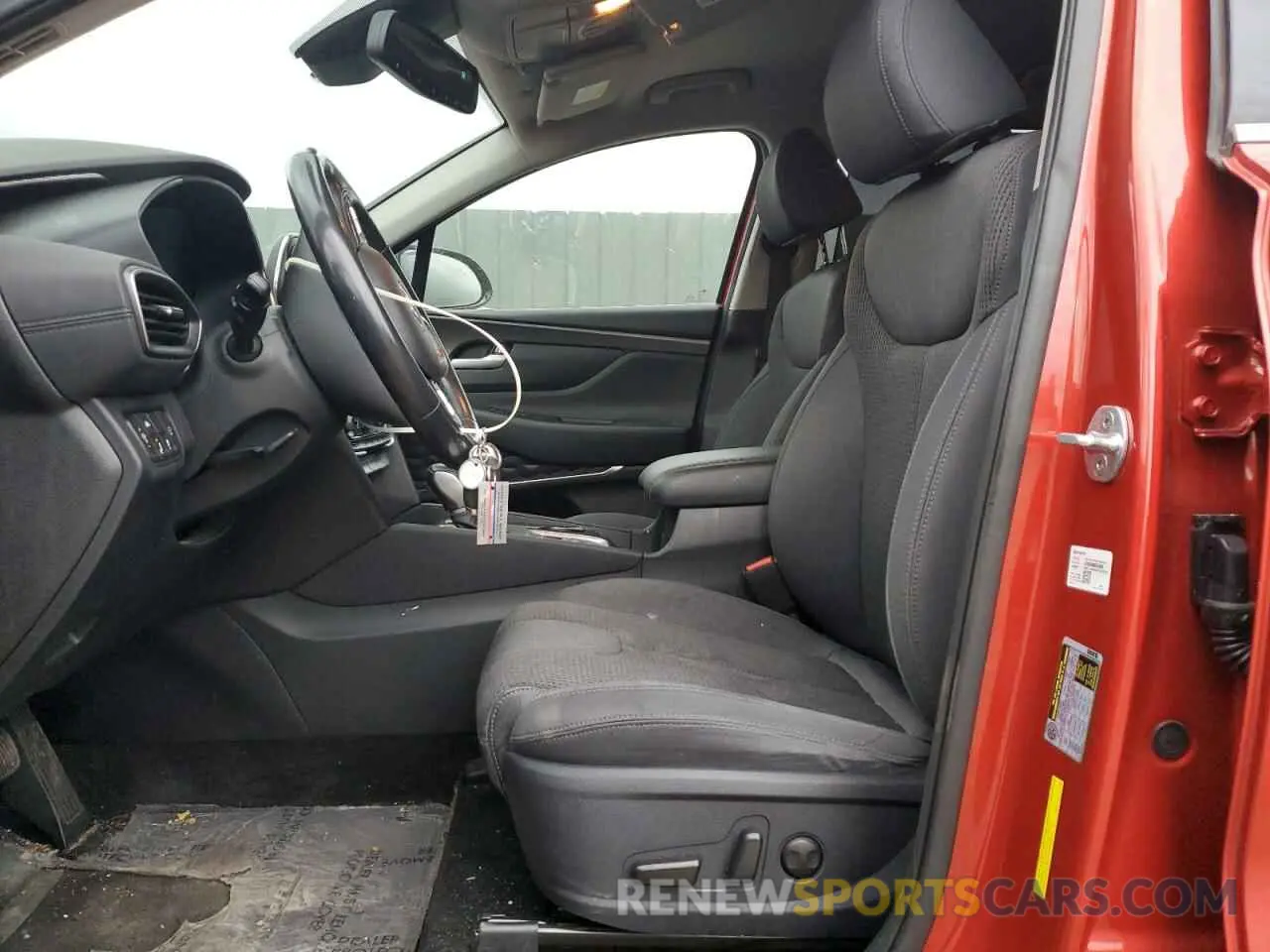7 Photograph of a damaged car 5NMS33ADXKH021346 HYUNDAI SANTA FE 2019