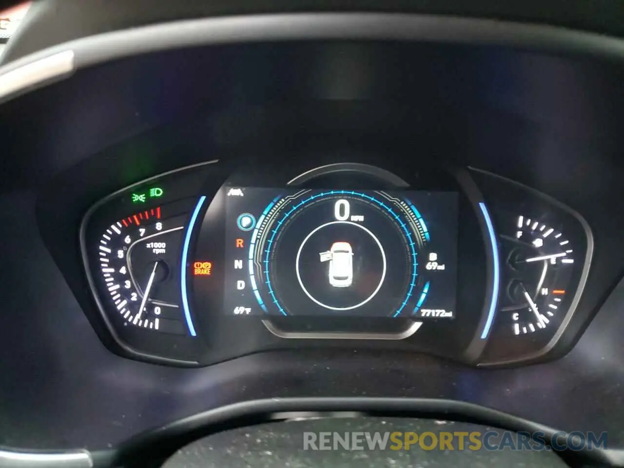 9 Photograph of a damaged car 5NMS33ADXKH021346 HYUNDAI SANTA FE 2019