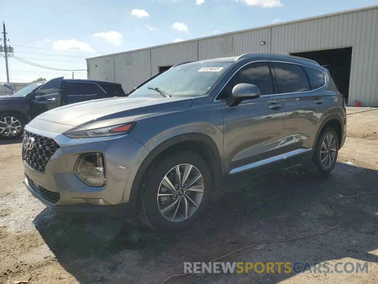 1 Photograph of a damaged car 5NMS33ADXKH029303 HYUNDAI SANTA FE 2019