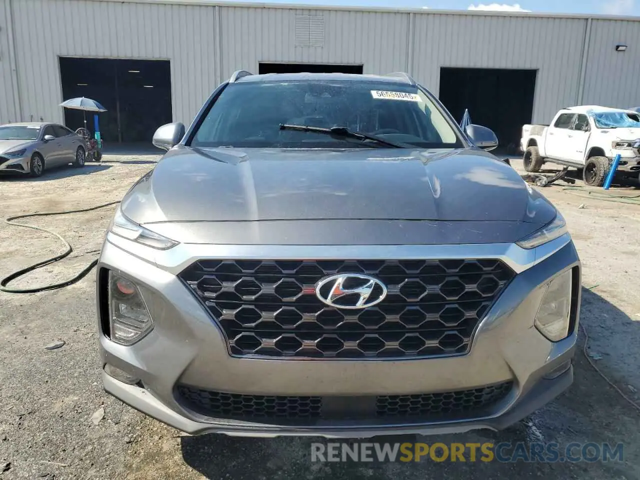 5 Photograph of a damaged car 5NMS33ADXKH029303 HYUNDAI SANTA FE 2019