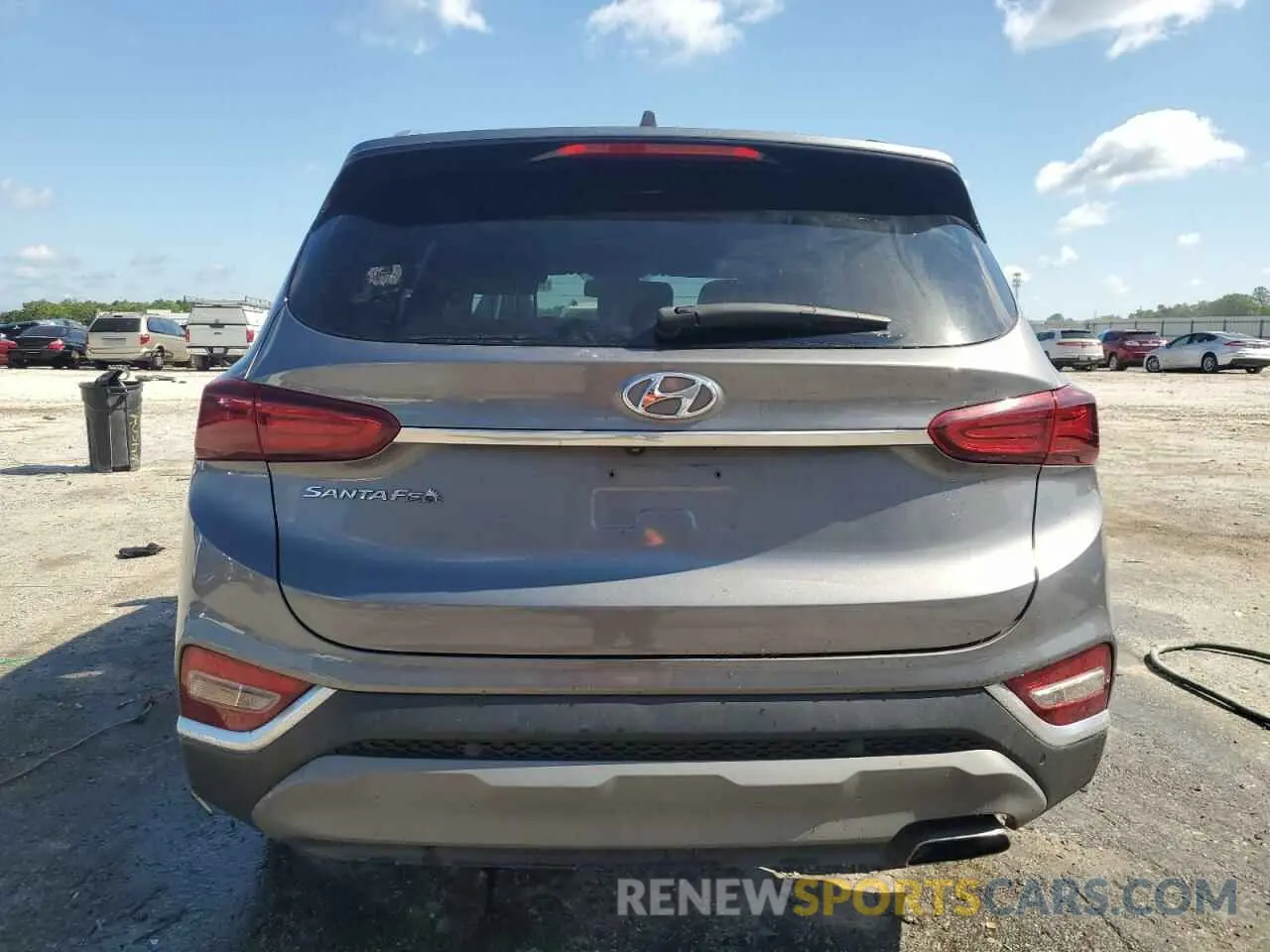 6 Photograph of a damaged car 5NMS33ADXKH029303 HYUNDAI SANTA FE 2019