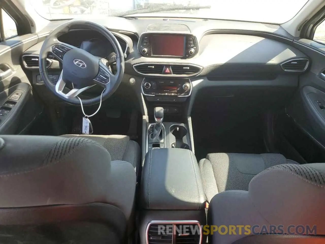 8 Photograph of a damaged car 5NMS33ADXKH029303 HYUNDAI SANTA FE 2019