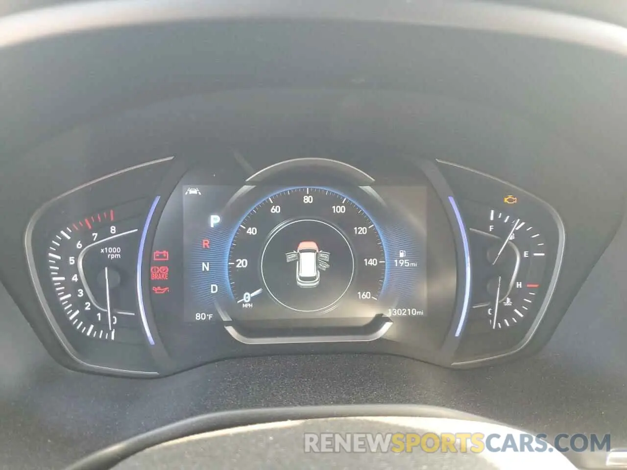 9 Photograph of a damaged car 5NMS33ADXKH029303 HYUNDAI SANTA FE 2019
