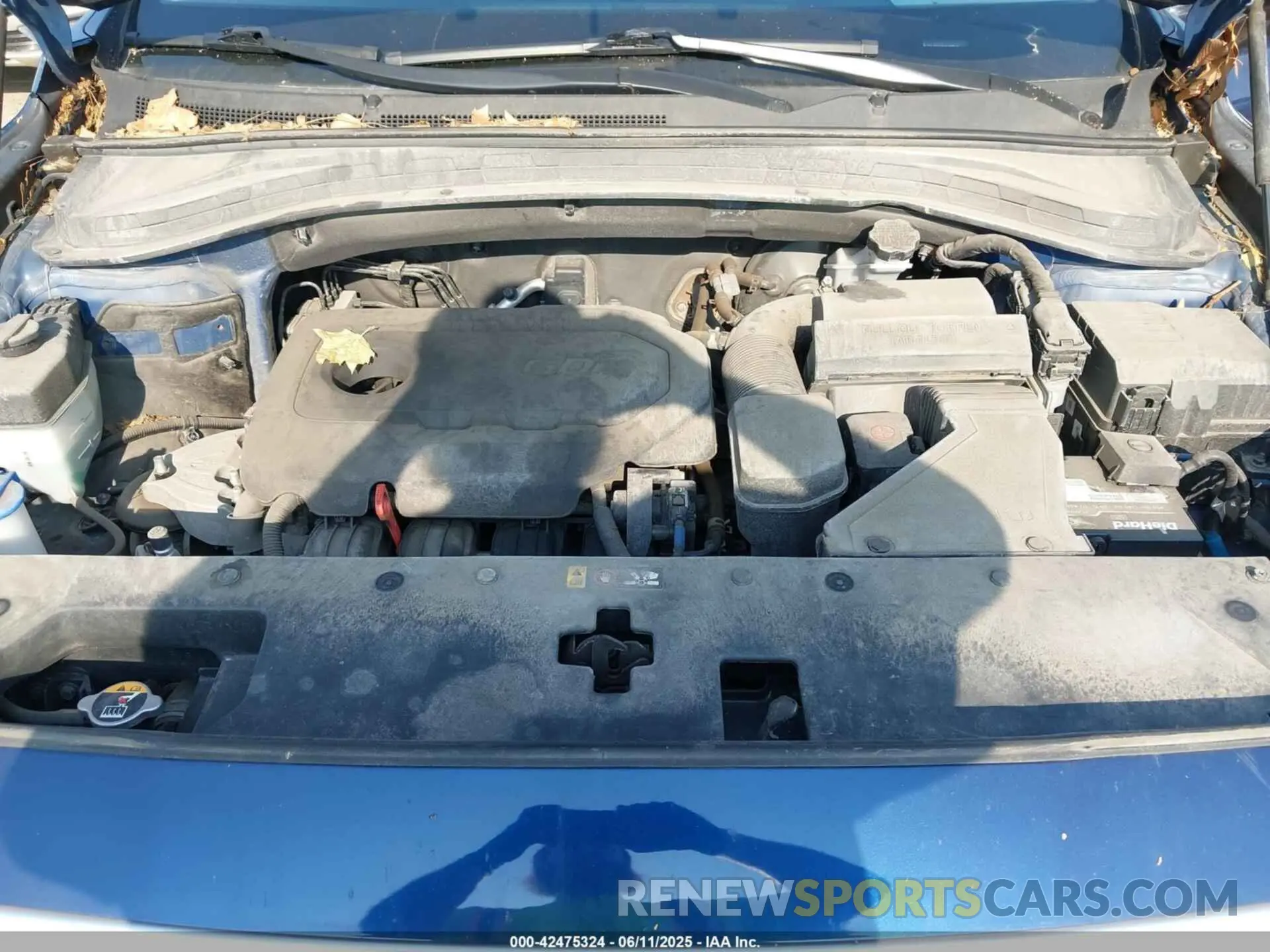 10 Photograph of a damaged car 5NMS33ADXKH031567 HYUNDAI SANTA FE 2019